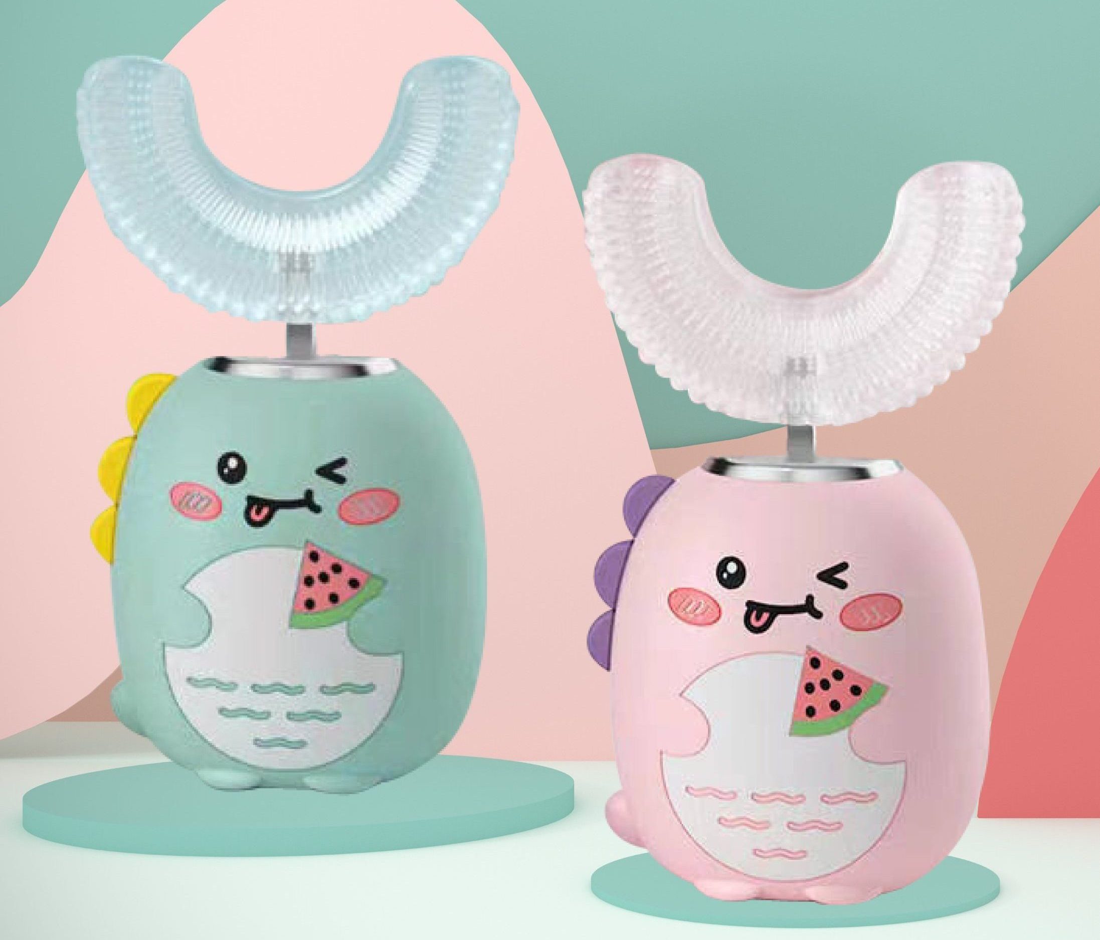 Kids U-shaped electric toothbrush